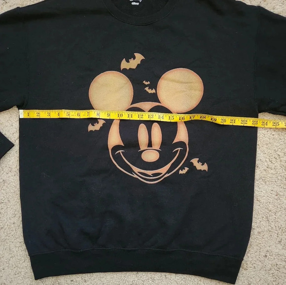 Disney Mickey Halloween Pumpkin Crewneck Size XL - Picture 2 of 4